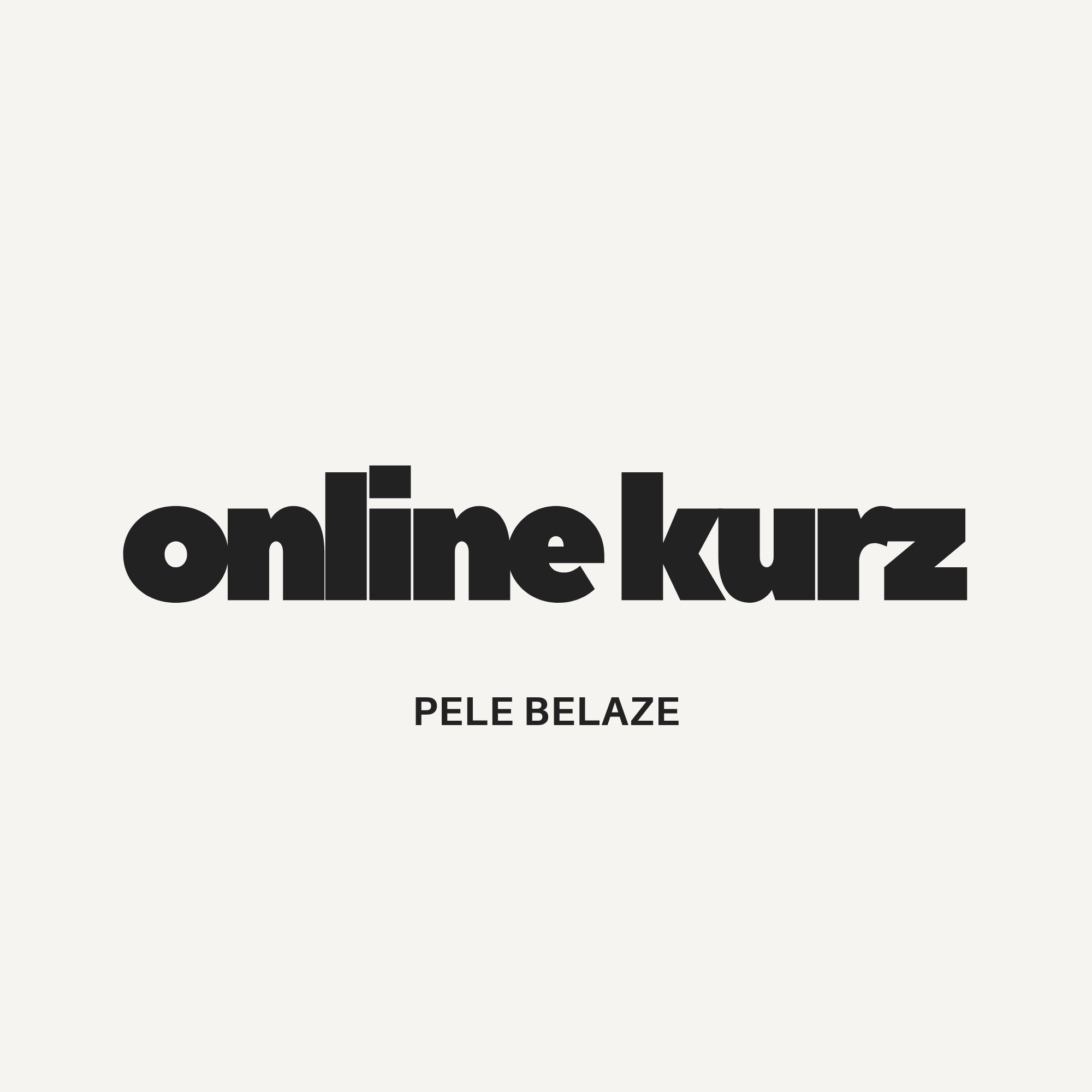 BELAZE ONLINE KURZ
